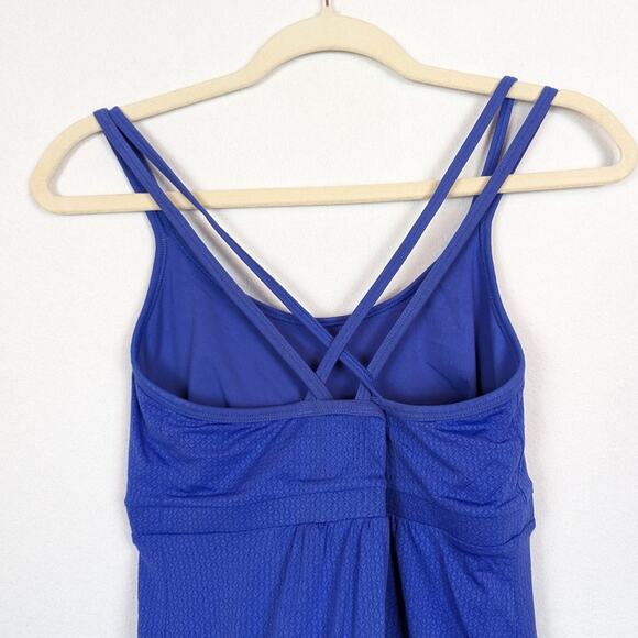 Victoria’s Secret Sport Blue Strappy Stretch Active Tank Top - Picture 5 of 7